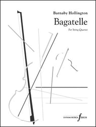 Bagatelle String Quartet Score cover